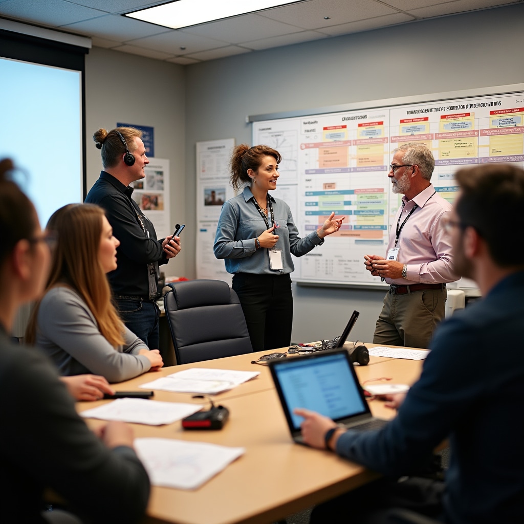 Workshop on event day operations and problem-solving strategies